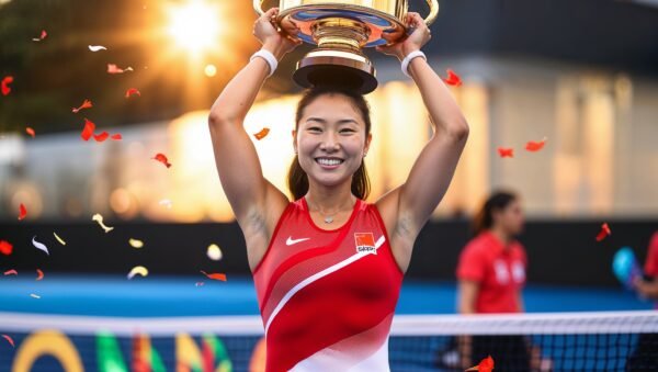 China’s Zheng Qinwen Wins Pan Pacific Open