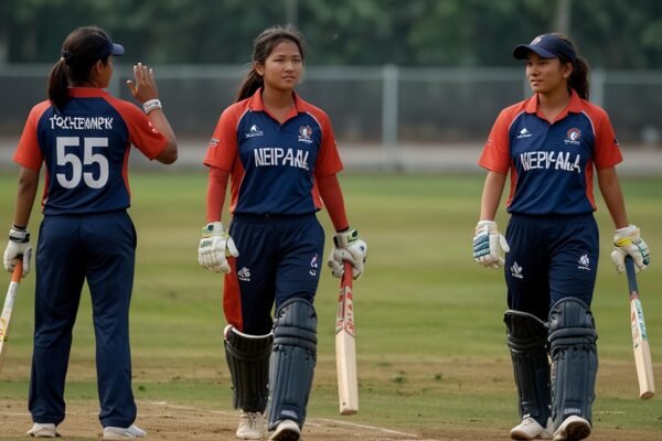 Nepal Women’s Cricket Team Edges Thailand In U-19 World Cup Qualifier