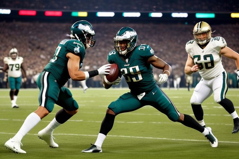 Philadelphia Eagles vs. New Orleans Saints Match Player Stats