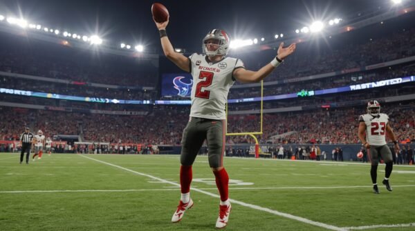 NFL Upset: Baker Mayfield’s Late Drive Lifts Buccaneers Over Texans