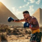 Usyk to defend heavyweight title against kickboxer at Egypt's pyramids