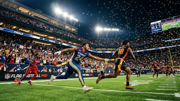 Flag football is officially going pro — and the investors behind it will shock you