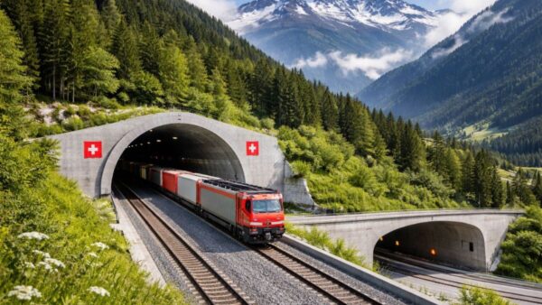 Switzerland has built a “second country” beneath the Alps, with over 1,400 tunnels spanning about 1,243 miles to influence the climate