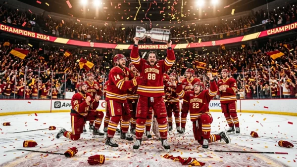 Denver did it again : their 3rd NCAA hockey title in 5 years will leave you speechless