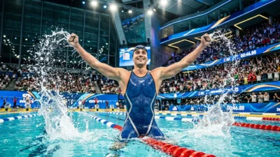 This swimmer just shattered the 50m record and you won’t believe how (the reason is shocking)