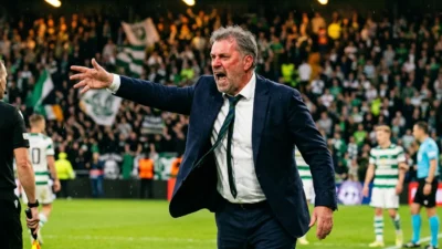 McInnes erupts over Celtic penalty call : “This is absolutely disgraceful