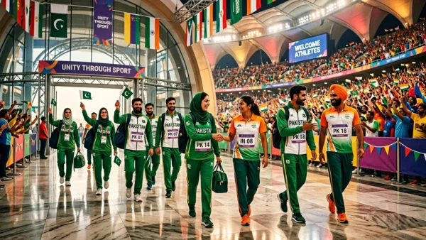 Why Pakistan athletes in India ? Here’s what just happened