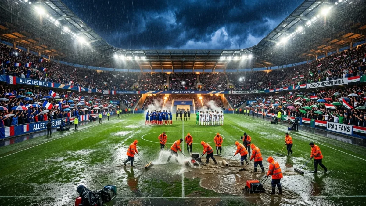 France vs Iraq delayed : Why World Cup 2026 match just stopped